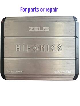 Zxx1800.1d Hifonics 453345546 Hiphonics Untested For Parts Or Repair Only. No Returns Free Shipping