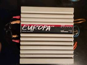 500596 Hifonics Europa 140 Watts Four Channel Amplifier