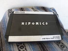 Be1700.1d Hifonics Monoblock 1700w Rms Brutus Elite Series Class D Amplifier