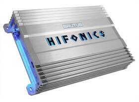 Bg-1300.1d-b Hifonics Bg-1300.1d Brutus Gamma 1300 Watt Mono Car Audio Amplifier Class D Amp