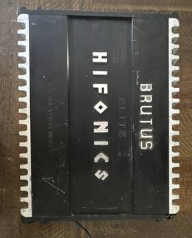 Bres104 Hifonics Brutus Elite 4-channel Car Audio Amplifier 430w Rms Power