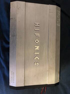 Brx640.4 Hifonics 4 Channel Amp 640 Watts Works Fine