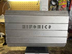 Bx1800d Hifonics Brutus 1800 Watt Class D Amplifier Used