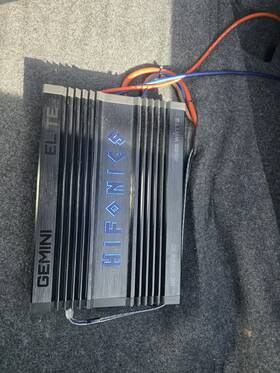 Ge-2500.1d Hifonics Gemini Elite 2500 Watt Max Power Car Audio Amplifier