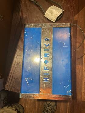 Glx1000.10 Hifonics Vintage Gladiator Car Stereo 1000w Amplifier 1/1 On Ebay