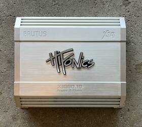 Hifonics X1000.1d Brutus 1000 Watt Rms Mono Amplifier With Built-in Crossover