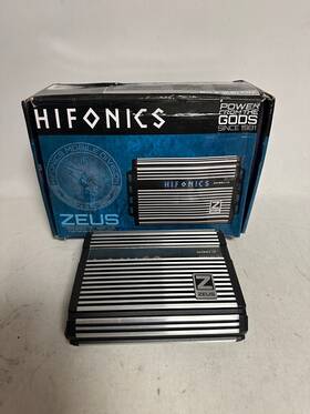Hifonics Zrx1016.4v2 Zeus Zrx V2 1000watt Super Dclass Full Range 4ch Amplifier