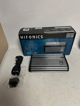 Hifonics Zrx1716.5dv2 Zeus Zrx V2 1700w D-class 5 Channel Amplifier - Each