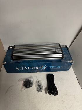Zrx3216.1dv2 Hifonics Zeus Zrx V2 Cmpact 3200w Super Dclass Mono Block Amplifier