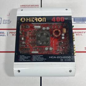 Hca-2ch200 Hitron Vintage Inch 400 Watts Max Power Amplifier - Same Day -warranty