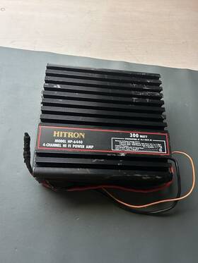 Hp-6440 Hitron 300w 4-channel Car Power Amplifier
