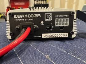 400.2r Hogtunes 400-2r Wild Boar Audio Wba 400 Watt 2 Channel Amplifier