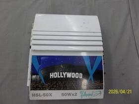 Hsl-50x Hollywood Vintage Car Amp 50wx2