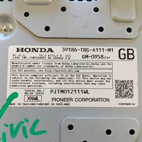 39186-tbg-a111-m1 Honda 2017 Civic Audio Radio Amp Amplifier Oem 39186-tbg -a111-m1