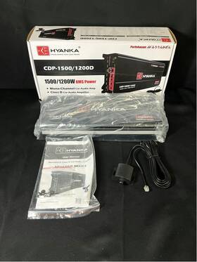 Cdp-1200d Hyanka Black Aquarius Series Class D Car Power Amplifier