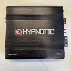 22f301922270242 Hypnotic Hyp2000.1d 2000 Watt Mono Block Class D Amplifier Car Audio
