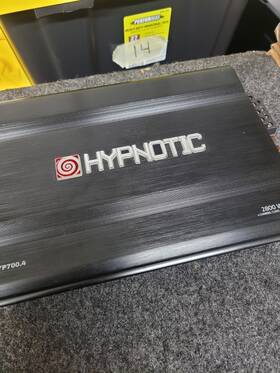 Hypnotic Hyp700.4 4 Channel Class A/b Amp 250 W 2 Rms Bridgeable