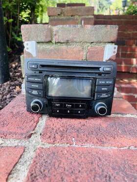 961803q000xx1 Hyundai 2011-2014 Sonata Am Fm Xm Mp3 Cd Radio 961803q700 Oem