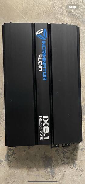Incriminator Audio Ix8.1 8000w Rms Monoblock Subwoofers Speakers Bass Amplifier