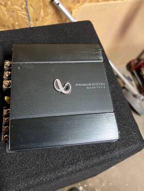 Primus6002a Infinity 6002a 50w 2 Channel Car Amplifier