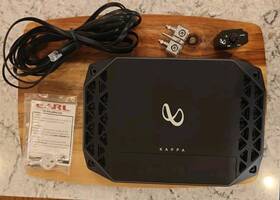 Kappaone6am Infinity Kappa One 6 600w Mono Car Subwoofer Amplifier Lightly Used