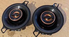 Ref-3022cfx Infinity 3.5 Inch Pair Coaxial Speakers Tweeters 25w