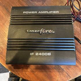 If-2400b Interfire Audio Inc If-2400 Power Amplifier
