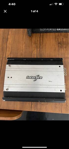 Ib-4700c Interfire 4 Channel 700 Watt Car Stereo Amplifier