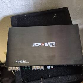 Jc1600.1 Jc Power 1600w Rms Class D 1-channel Monoblock Car Audio Amplifier