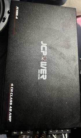 Jc480 Jc Power .4 4 Channel Class Ab Car Audio Amplifier