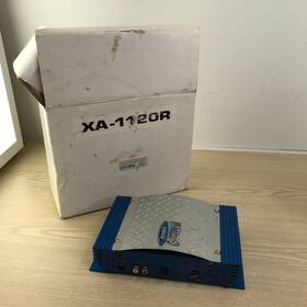 1120r Jensen Vintage Xa - 2 Channel 220 Watt Bridgeable Car Amplifier Amp With Box