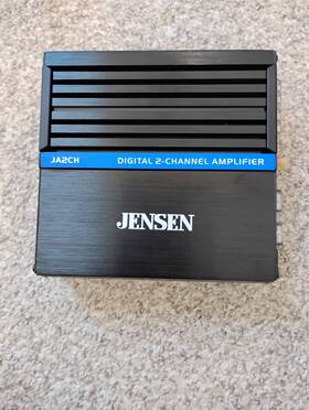 Ja2ch Jensen Class-d 2-channel Amplifier Car Audio 600 Watts Lightly Used