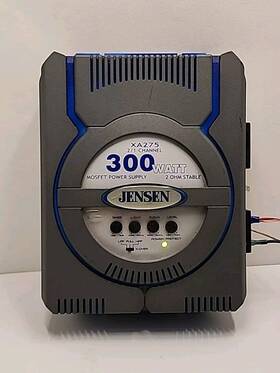 Xa275 Jensen Vtg 300 Watt Amp Mosfet Power Amplifier 2 Channel Bridgeable Crossover