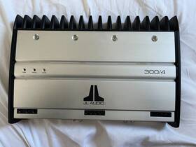 020533 Jl Audio 300/4 Four Channel Full Range Car Stereo Power Amp Amplifier