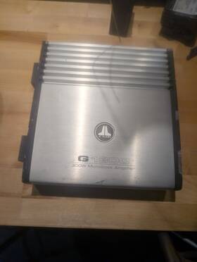 G1300 Jl Audio 099440982335 1-channel Car Amplifier Works Great Mono Amp