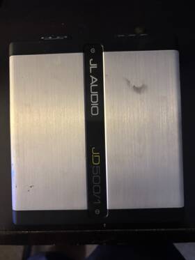 114013000026b Jl Audio Jd500/1 Monoblock Class D 500w Subwoofer Amplifier Silver Amp Only