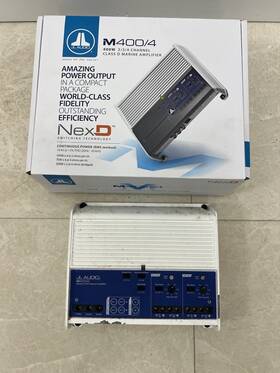 69940782715 Jl Audio M400/4 Class D 4ch Marine Boat Amplifier 75 Watts Rms X 4 98271 M4004