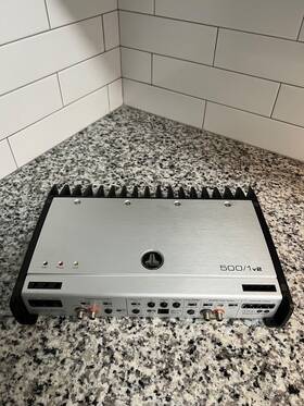 Jl Audio 699440980807 Slash V2 Series 500/1 1 Channel Amplifier 500 Watts Rms X At 2 Ohm