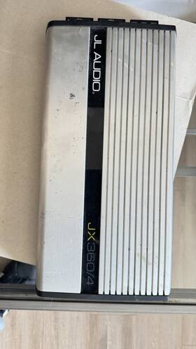 Jx360 Jl Audio 99395 Jx360/4 Auto Power Amplifier High-performance Amp Inch Tested Working