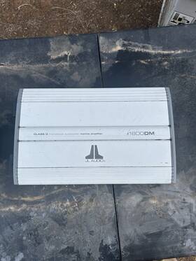 E1800dm Jl Audio Rare Amplifier Class D Monoblock Marine E1800 Dm