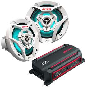 Jvcbdl230104-09 Jvc Ks-dr2004d 4-channel Compact Digital Amplifier 50w Rms X 4 Ohms With