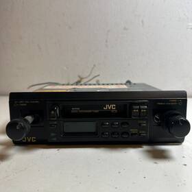 Ks-r130 Jvc Black Cassette Car Stereo Receiver Digital Display Synthesizer Tuner