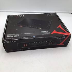 Xr600-6dsp Kenwood 4654 Excelon 6-channel Amplifier With 192khz / 32-bit Dsp Car Audio