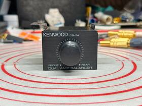 Cb-34 Kenwood # Dual Amp Balancer Din Cables Vintage Old School Cool Restored