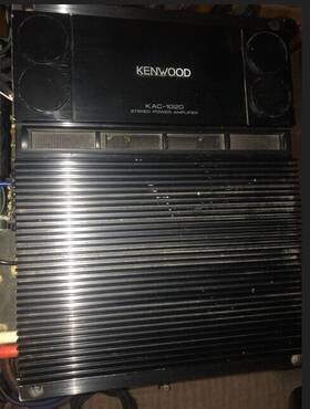 Kac-1020 Kenwood 1988 Stereo Power Amplifier