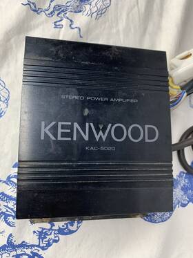 Kac-5020 Kenwood High Power Amplifier Cord And Connecting Cable