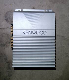 Kac-526 Kenwood 2 Channel Car Amplifier 60x2 Watts Built In Crossover
