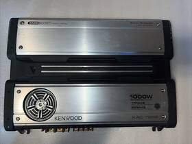 Kac-7252 Kenwood Car Audio 2 Channel Power Bridgeable Amplifier