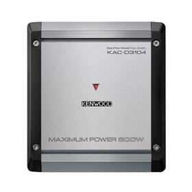 Kac-d3104 Kenwood Kac-d3104/b Rfrb Class D Power Amplifier 600 Watts 4 Channel Bass Boost