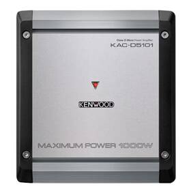 Kac-d5101 Kenwood Kac-d5101/b Rfrb Class D Digital Mono Power Car Amplifier 1000 Watts Max